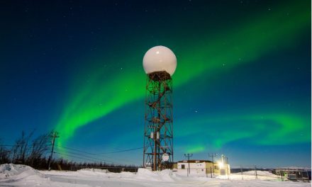 Meteorológus készített csodás képet a sarki fényről Alaszkában